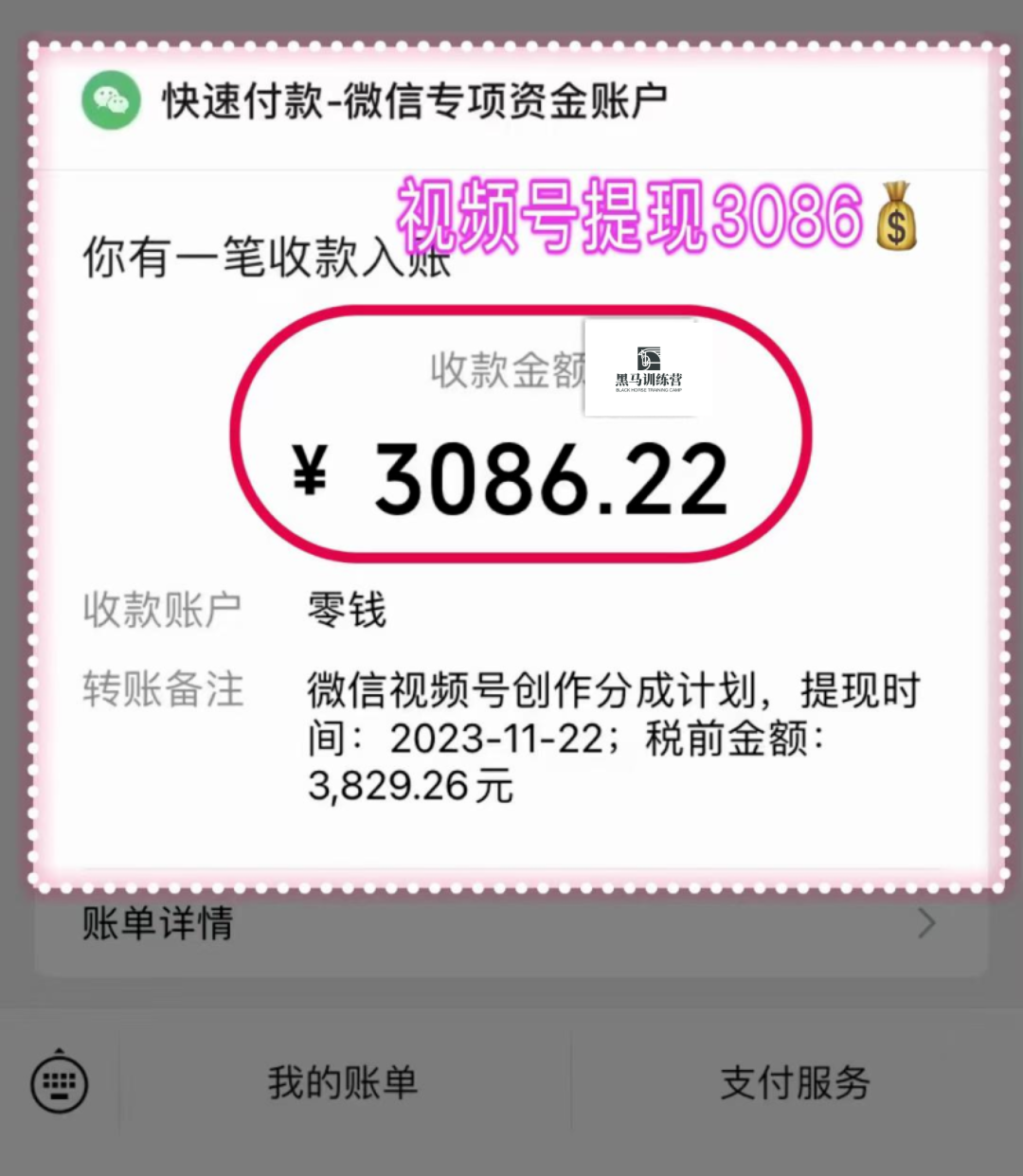 视频号高阶变现项目